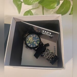 Black and Blue Men's Watch